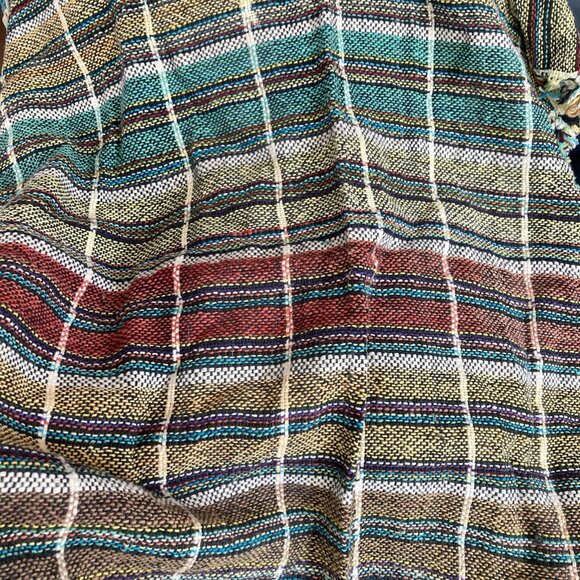 Woven Scarf Ganesh Himal Trading Boho Tribal Textile Art Chunky Cotton - Picture 7 of 10